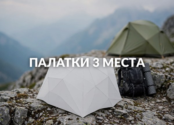 Палатки 3 места
